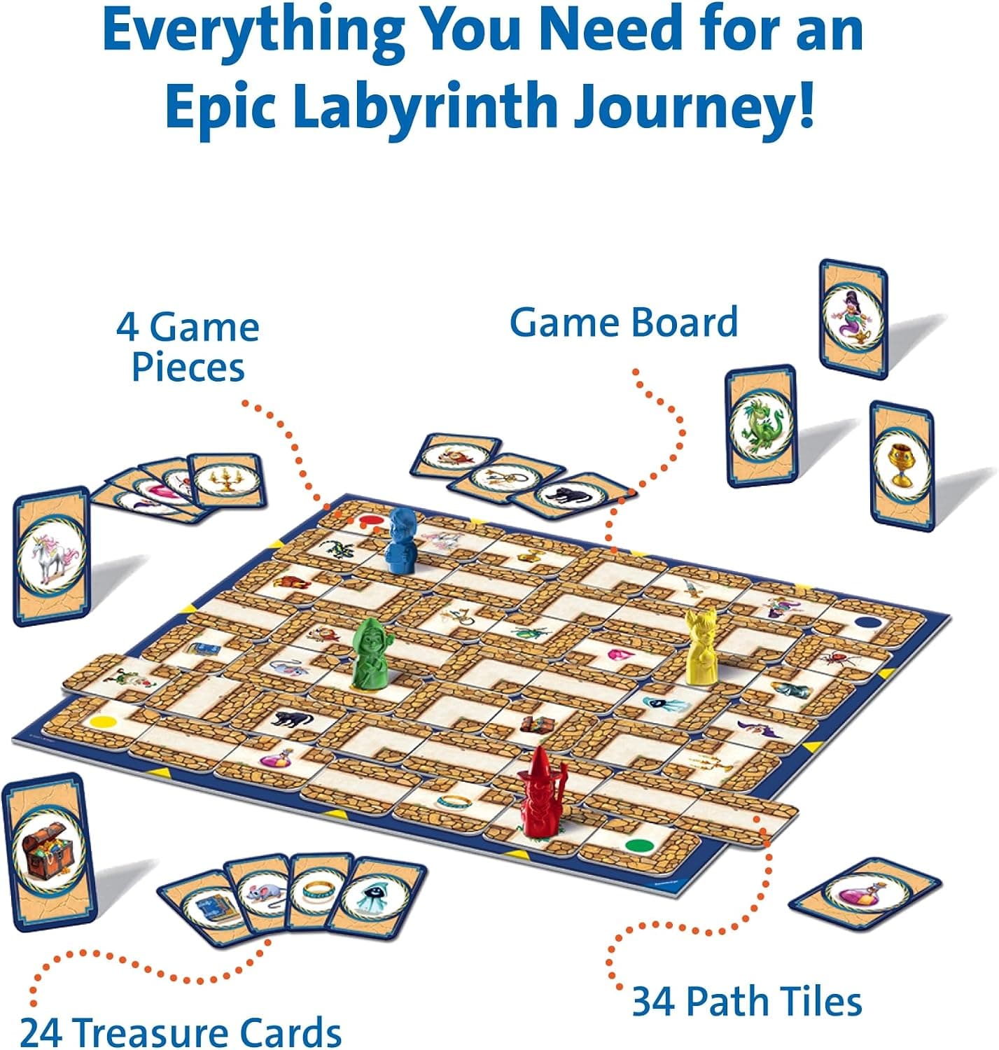 بازی رومیزی Ravensburger مدل Labyrinth بازی رومیزی Ravensburger مدل Labyrinth