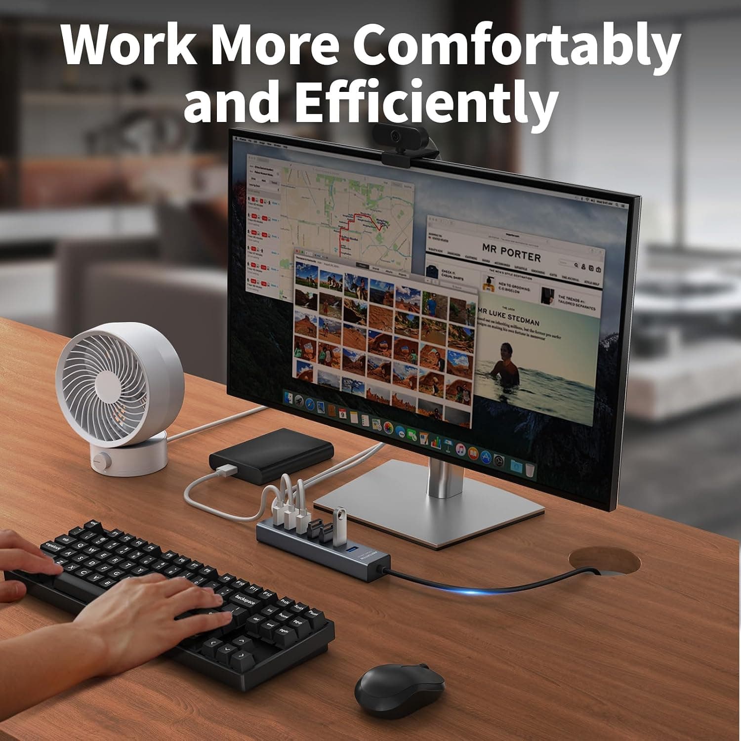 هاب USB 3.0 ABFCRTTW هفتپورت آلومینیومی با کابل 180 cm هاب USB 3.0 ABFCRTTW هفتپورت آلومینیومی با کابل 180 cm