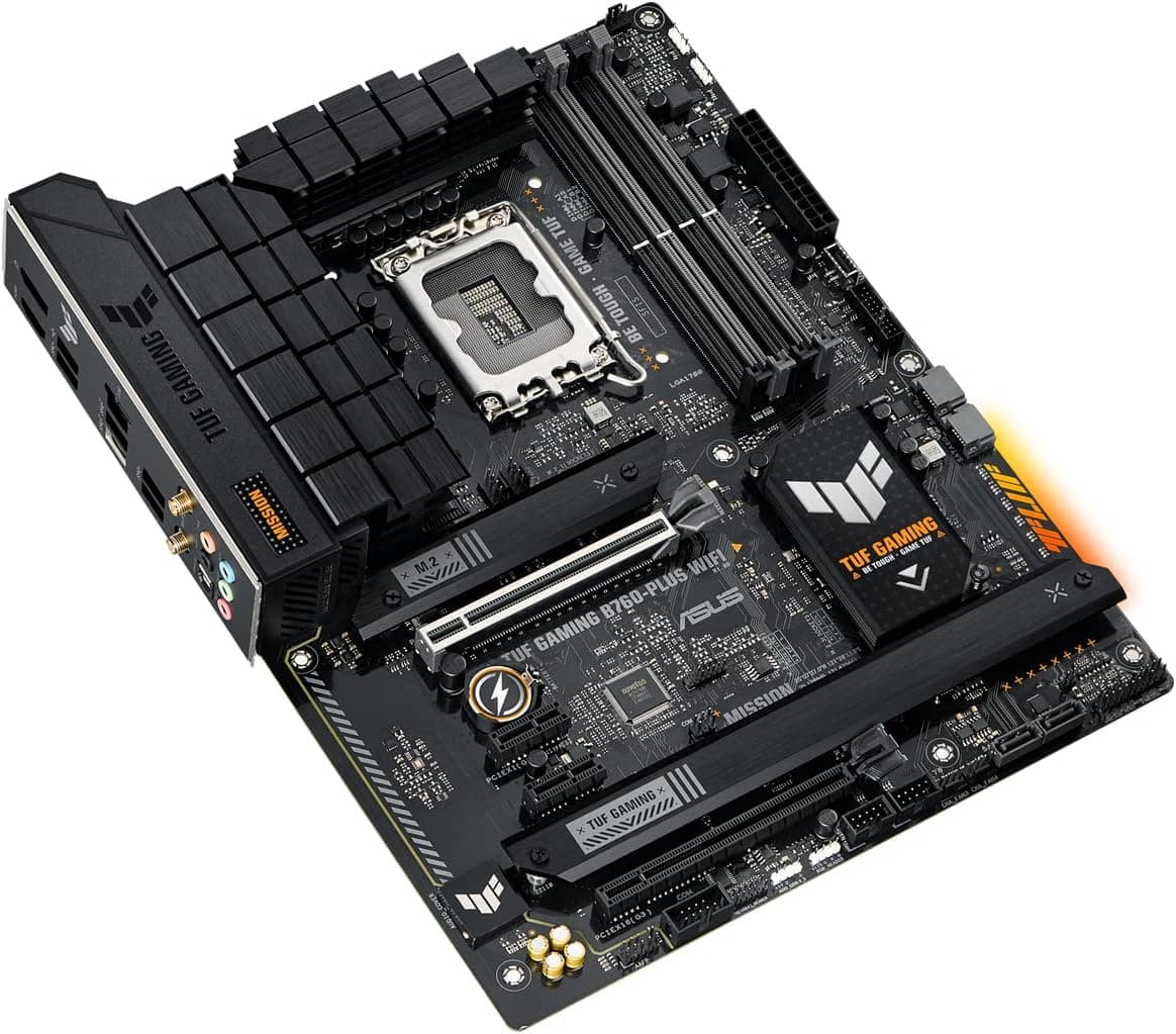 مادربورد ASUS TUF Gaming مدل B760-PLUS WiFi سوکت LGA 1700 مشکی مادربورد ASUS TUF Gaming مدل B760-PLUS WiFi سوکت LGA 1700 مشکی