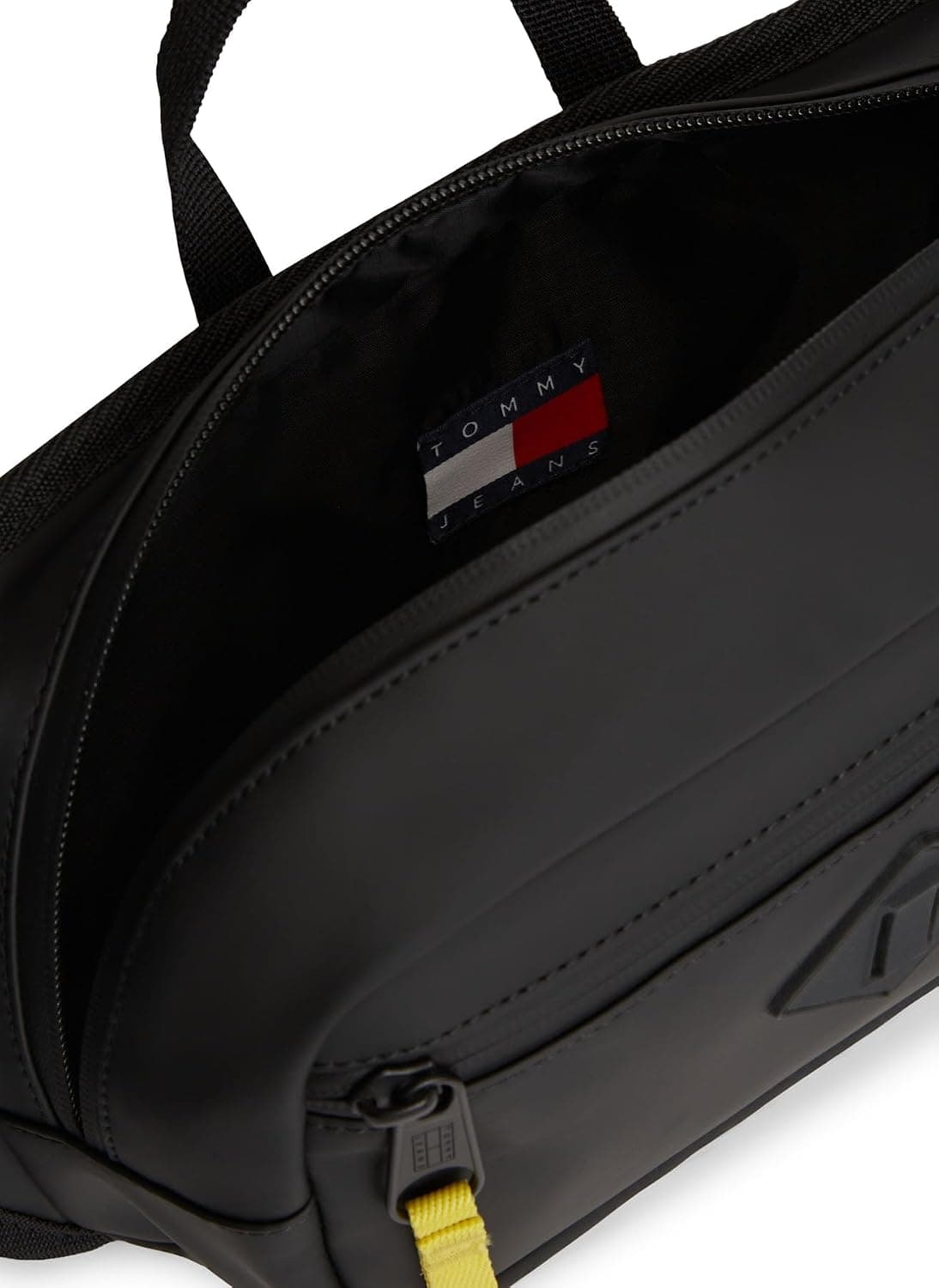 کیف مردانه Tommy Jeans لوگودار با بند قابل تنظیم مدل AM0AM14215 BDS کیف مردانه Tommy Jeans لوگودار با بند قابل تنظیم مدل AM0AM14215 BDS