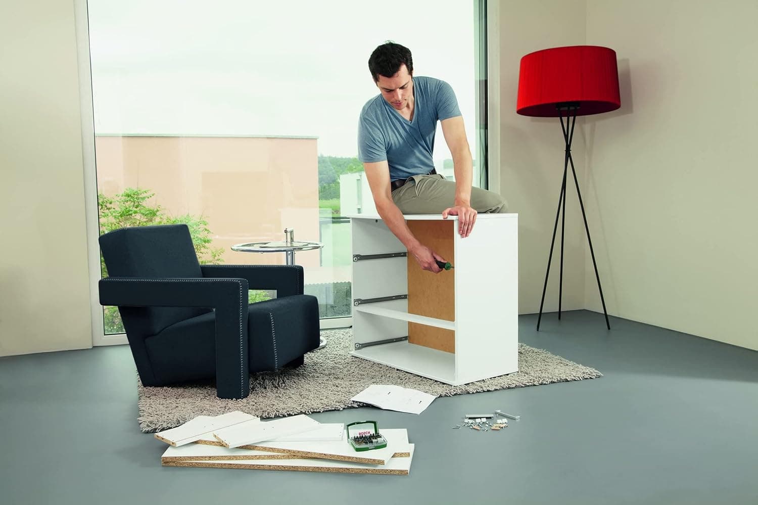 مجموعه بیت پیچگوشتی Bosch ترکیبی با بیتهای رنگبندیشده مدل 2607017063 مجموعه بیت پیچگوشتی Bosch ترکیبی با بیتهای رنگبندیشده مدل 2607017063