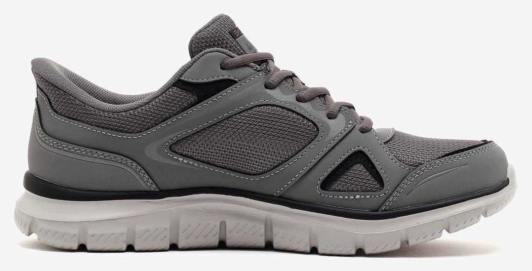 کفش ورزشی مردانه Skechers خاکستری TRACK - EZRAL مدل 233039TK CCRD کفش ورزشی مردانه Skechers خاکستری TRACK - EZRAL مدل 233039TK CCRD
