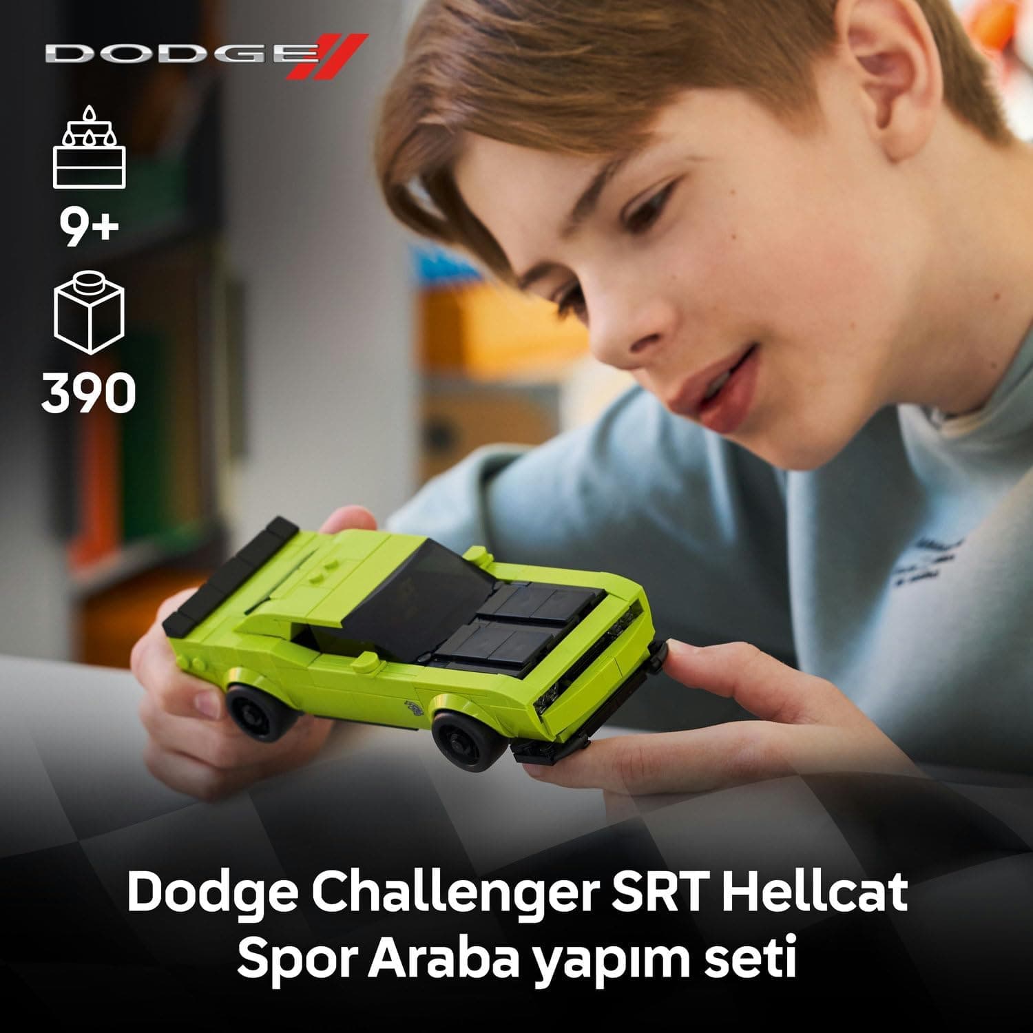 لگو Speed Champions Dodge Challenger SRT Hellcat مدل 77237 لگو Speed Champions Dodge Challenger SRT Hellcat مدل 77237
