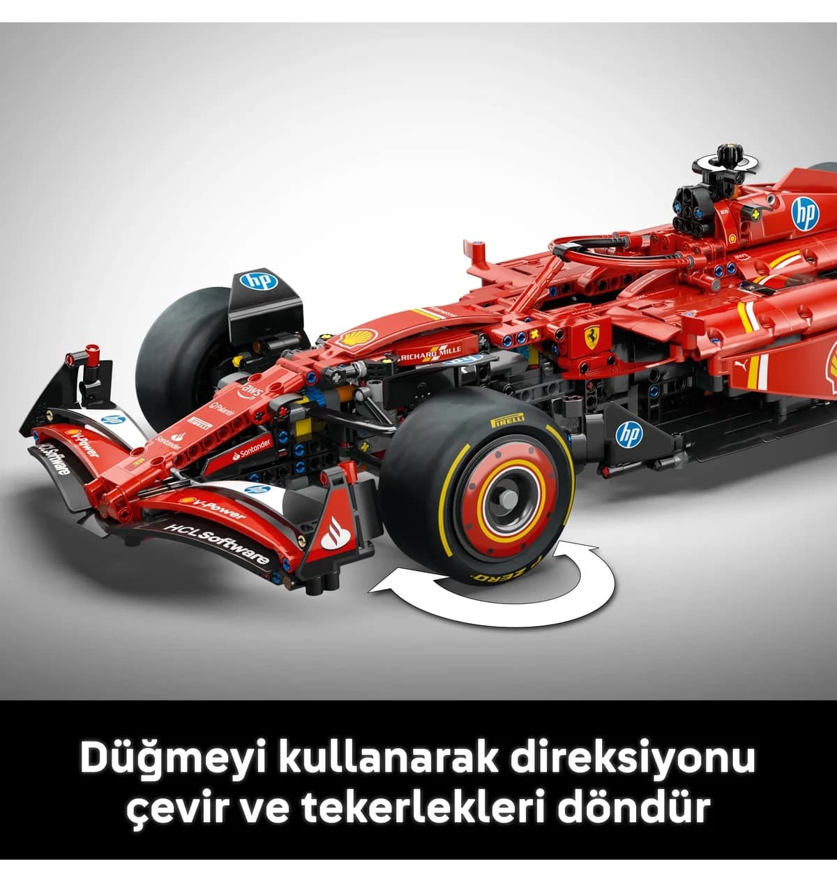 لگو Technic Ferrari SF-24 F1 ماشین مدل 42207 با 1361 قطعه لگو Technic Ferrari SF-24 F1 ماشین مدل 42207 با 1361 قطعه