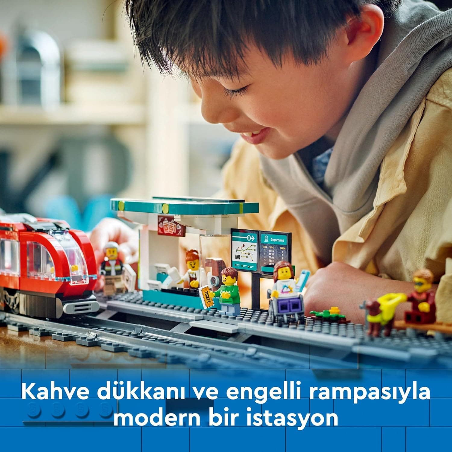 لگو ست مدل City Şehir Merkezi Tramvay İstasyonu 60423 لگو ست مدل City Şehir Merkezi Tramvay İstasyonu 60423