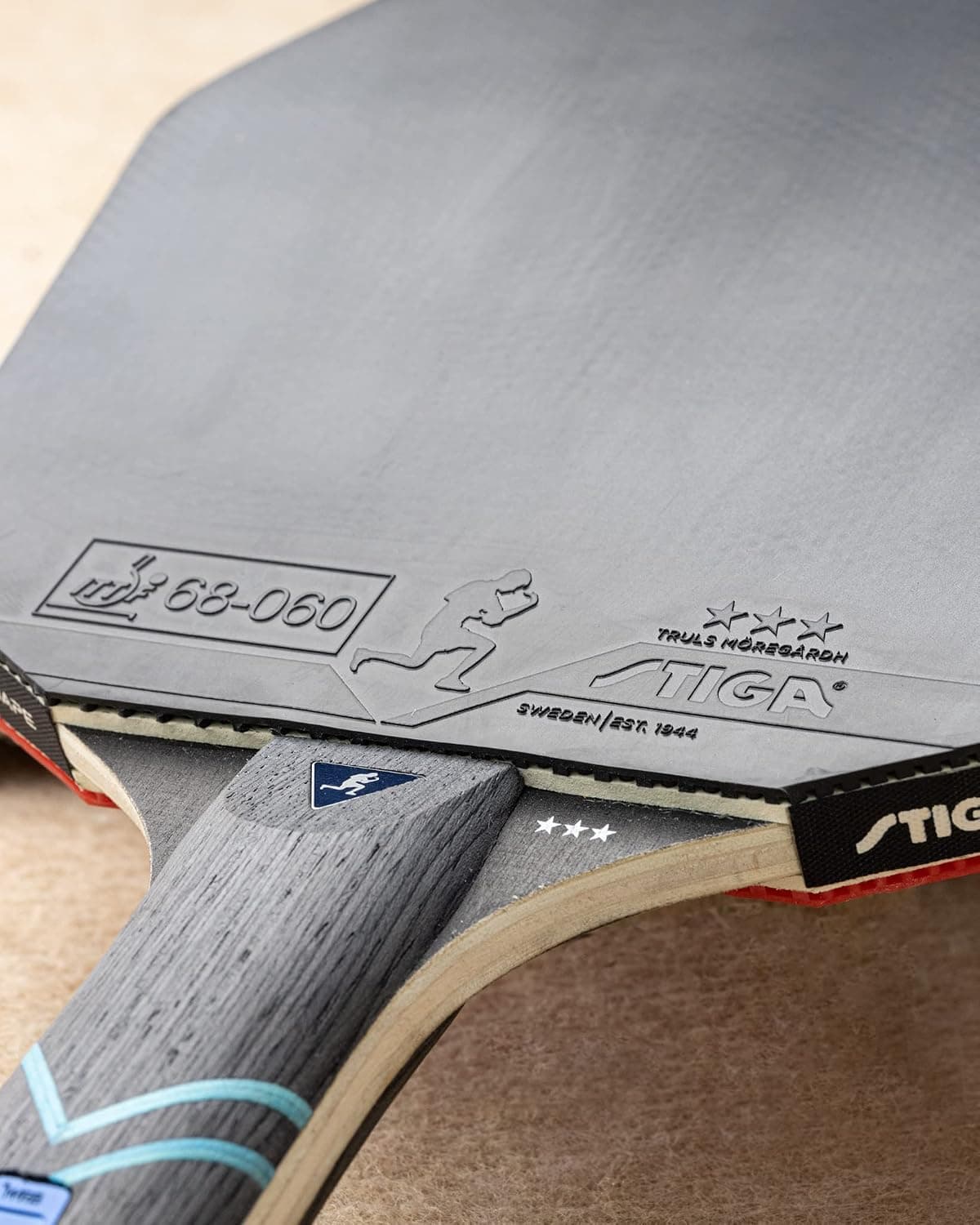 راکت پینگپنگ STIGA YONEX Cybershape سهستاره با طراحی ششضلعی راکت پینگپنگ STIGA YONEX Cybershape سهستاره با طراحی ششضلعی