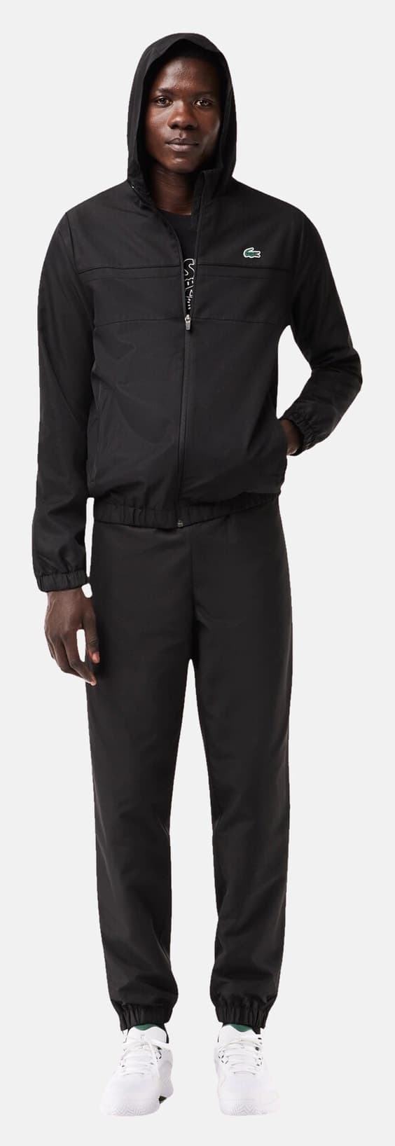 ژاکت ورزشی مردانه Lacoste با کلاه ژاکت ورزشی مردانه Lacoste با کلاه