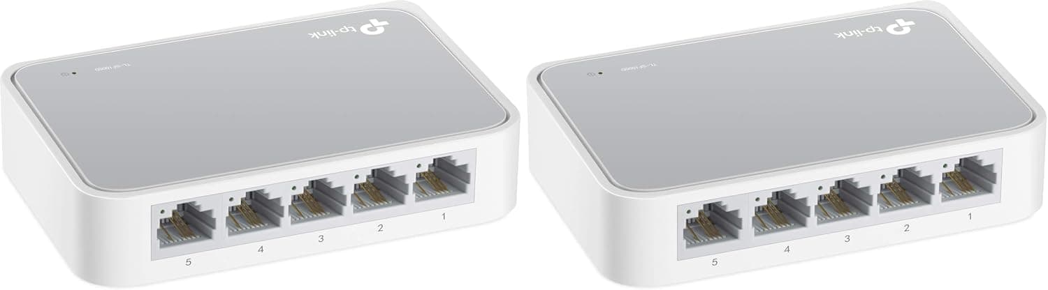 سوئیچ رومیزی TP-Link 5-Port 10/100Mbps مدل Tl-Sf1005D سوئیچ رومیزی TP-Link 5-Port 10/100Mbps مدل Tl-Sf1005D