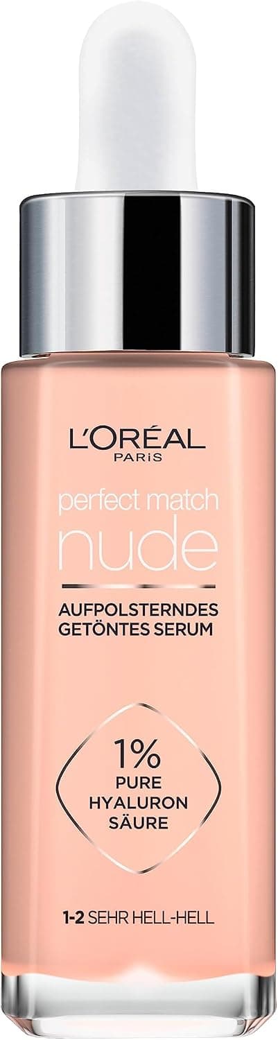 سرم رنگی L'Oreal Paris مدل Perfect Match شماره 6-7 متوسط حاوی هیالورونیک اسید 1 x 30 ml سرم رنگی L'Oreal Paris مدل Perfect Match شماره 6-7 متوسط حاوی هیالورونیک اسید 1 x 30 ml