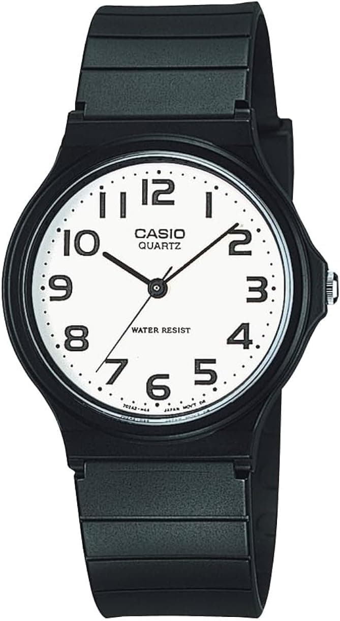 ساعت مچی مردانه Casio بند رزین مشکی مدل MQ24-7B2 ساعت مچی مردانه Casio بند رزین مشکی مدل MQ24-7B2