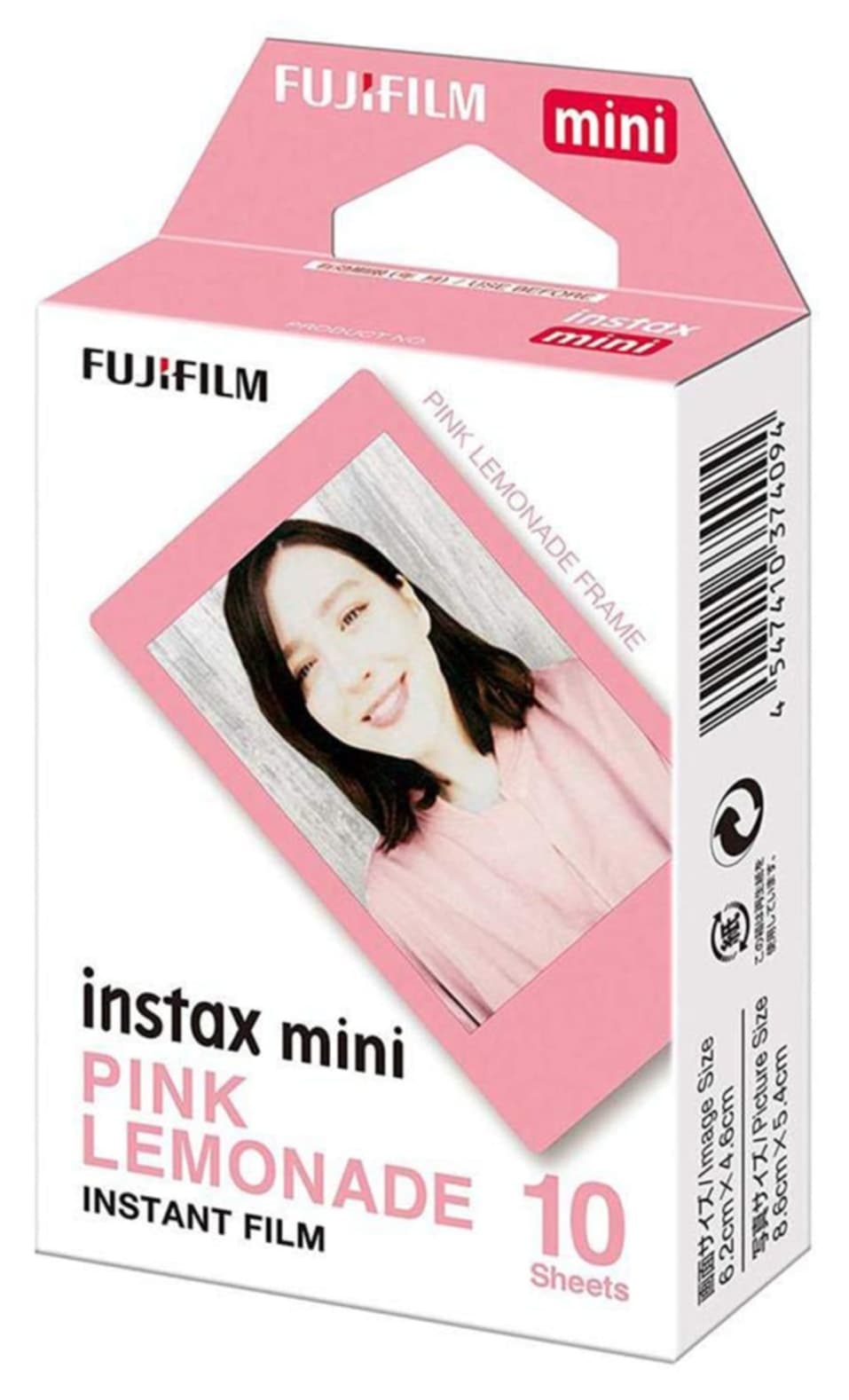 فیلم فوری Fujifilm Instax Mini مدل Pink Lemonade بسته 10 تایی فیلم فوری Fujifilm Instax Mini مدل Pink Lemonade بسته 10 تایی