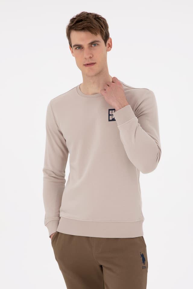 سوئیشرت مردانه U.S. Polo Assn. فیت معمولی یقه گرد سنگی مدل 50293456-VR049 سوئیشرت مردانه U.S. Polo Assn. فیت معمولی یقه گرد سنگی مدل 50293456-VR049