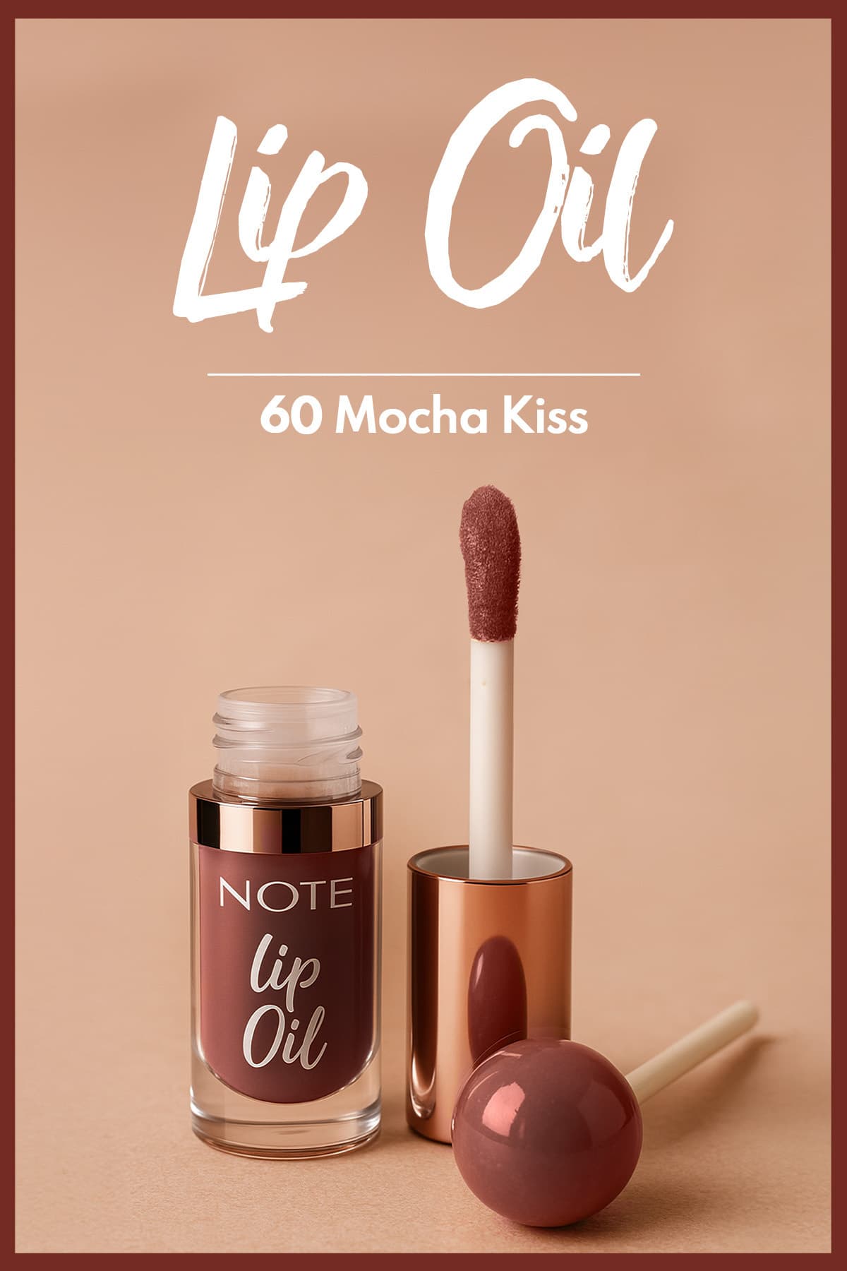 روغن مراقبت از لب مرطوبکننده و براقکننده Note Cosmetics قهوهای مدل 60 Mocha Kiss روغن مراقبت از لب مرطوبکننده و براقکننده Note Cosmetics قهوهای مدل 60 Mocha Kiss