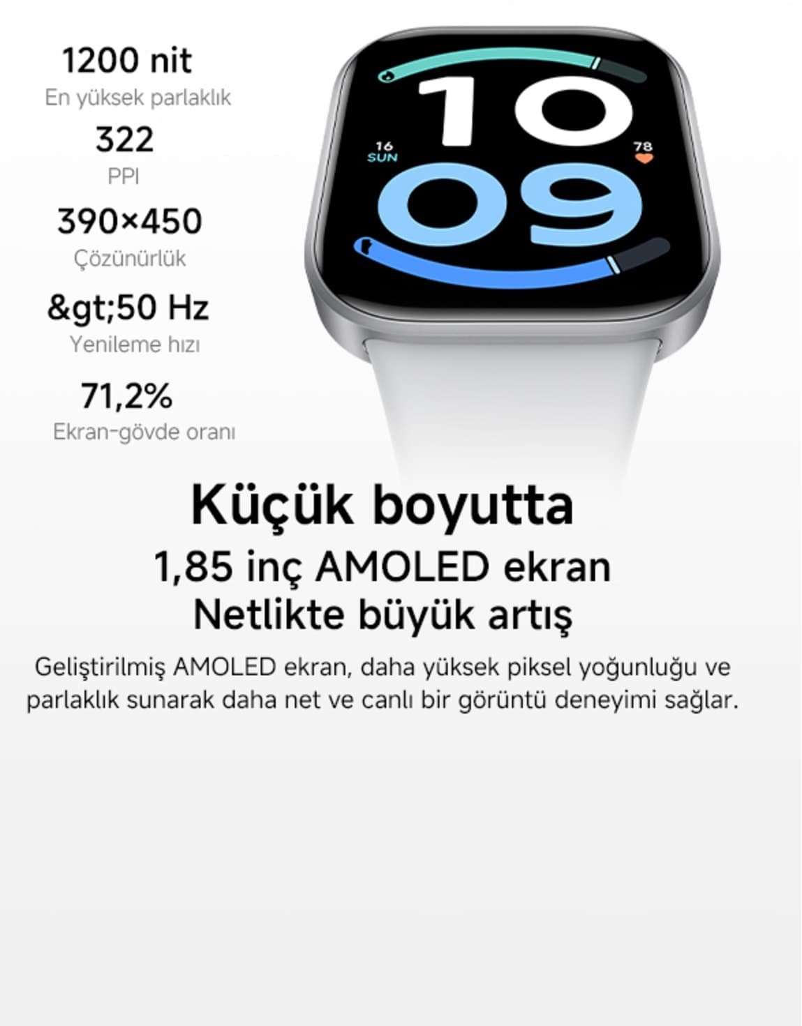 ساعت هوشمند Xiaomi REDMI Watch 6 Active مشکی نیمهشب، نمایشگر 1.85" AMOLED، باتری 18روزه با گارانتی Türkiye ساعت هوشمند Xiaomi REDMI Watch 6 Active مشکی نیمهشب، نمایشگر 1.85" AMOLED، باتری 18روزه با گارانتی Türkiye