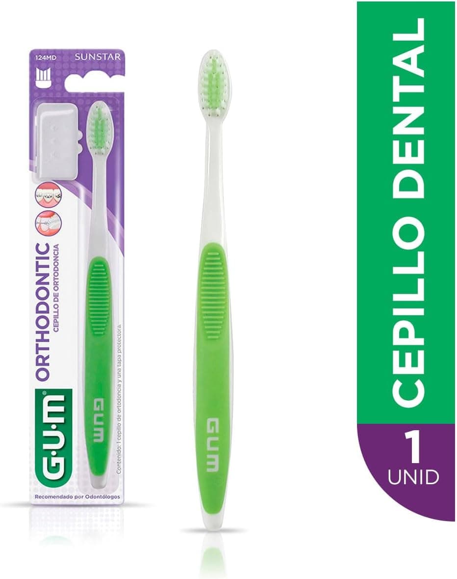 مسواک ارتودنسی GUM MIcrotip با برس نرم، درپوش بهداشتی، سر جمعوجور و رنگهای متنوع مسواک ارتودنسی GUM MIcrotip با برس نرم، درپوش بهداشتی، سر جمعوجور و رنگهای متنوع