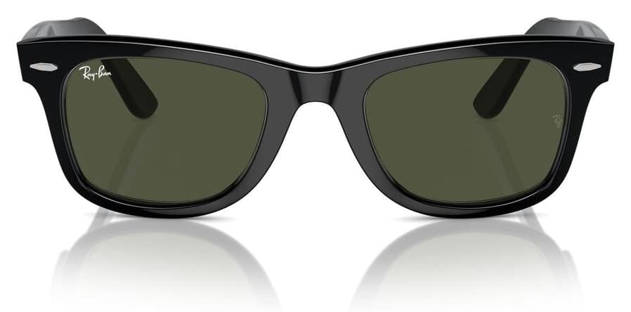 عینک آفتابی یونیسکس Ray-Ban فریم استخوانی لنز سبز wayfarer مدل Rb2140 901 50 عینک آفتابی یونیسکس Ray-Ban فریم استخوانی لنز سبز wayfarer مدل Rb2140 901 50