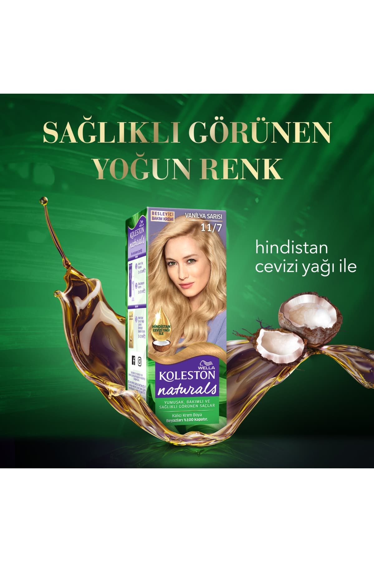 رنگ موی Wella Koleston Naturals بلوند متوسط خاکستری روشن مدل 8/1 رنگ موی Wella Koleston Naturals بلوند متوسط خاکستری روشن مدل 8/1