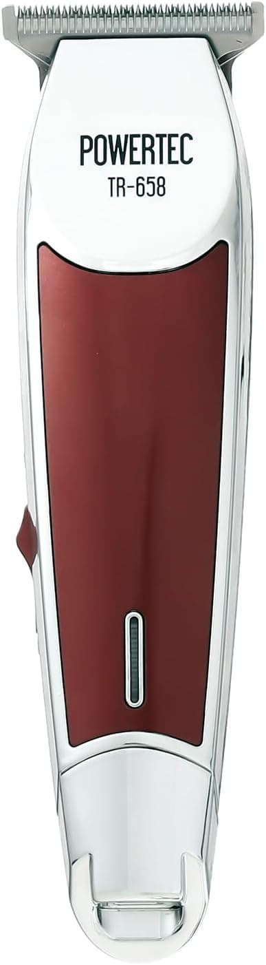ماشین اصلاح مردانه POWERTEC موی سر، ریش، گردن و بدن مدل TR-658 ماشین اصلاح مردانه POWERTEC موی سر، ریش، گردن و بدن مدل TR-658