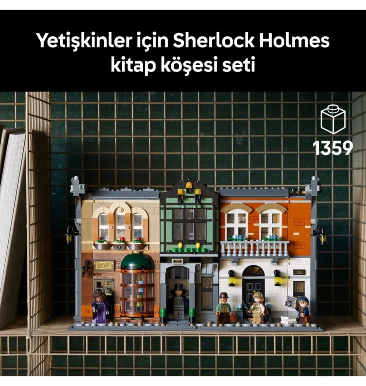 لگو Icons Sherlock Holmes کلکسیونی بزرگسالان مدل 10351 لگو Icons Sherlock Holmes کلکسیونی بزرگسالان مدل 10351