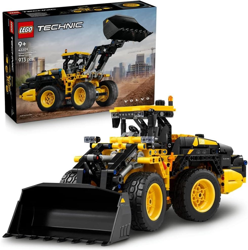 لگو 42209 مدل تکنیک بارگیر چرخدار برقی Volvo L120 لگو 42209 مدل تکنیک بارگیر چرخدار برقی Volvo L120