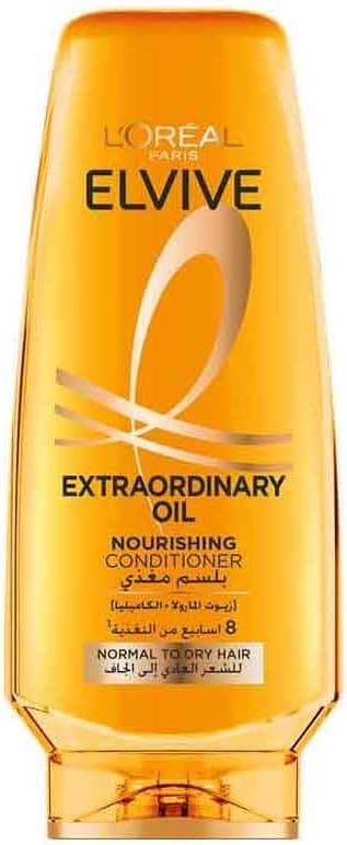ست شامپو و نرمکننده مو L'Oreal Paris Elvive روغن استثنایی برای موهای معمولی تا خشک 400ml + 360ml ست شامپو و نرمکننده مو L'Oreal Paris Elvive روغن استثنایی برای موهای معمولی تا خشک 400ml + 360ml