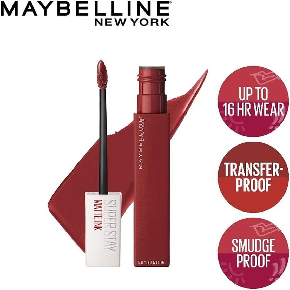 رژ لب مایع Maybelline New York Super Stay Matte Ink مدل 50 Voyager 5g رژ لب مایع Maybelline New York Super Stay Matte Ink مدل 50 Voyager 5g