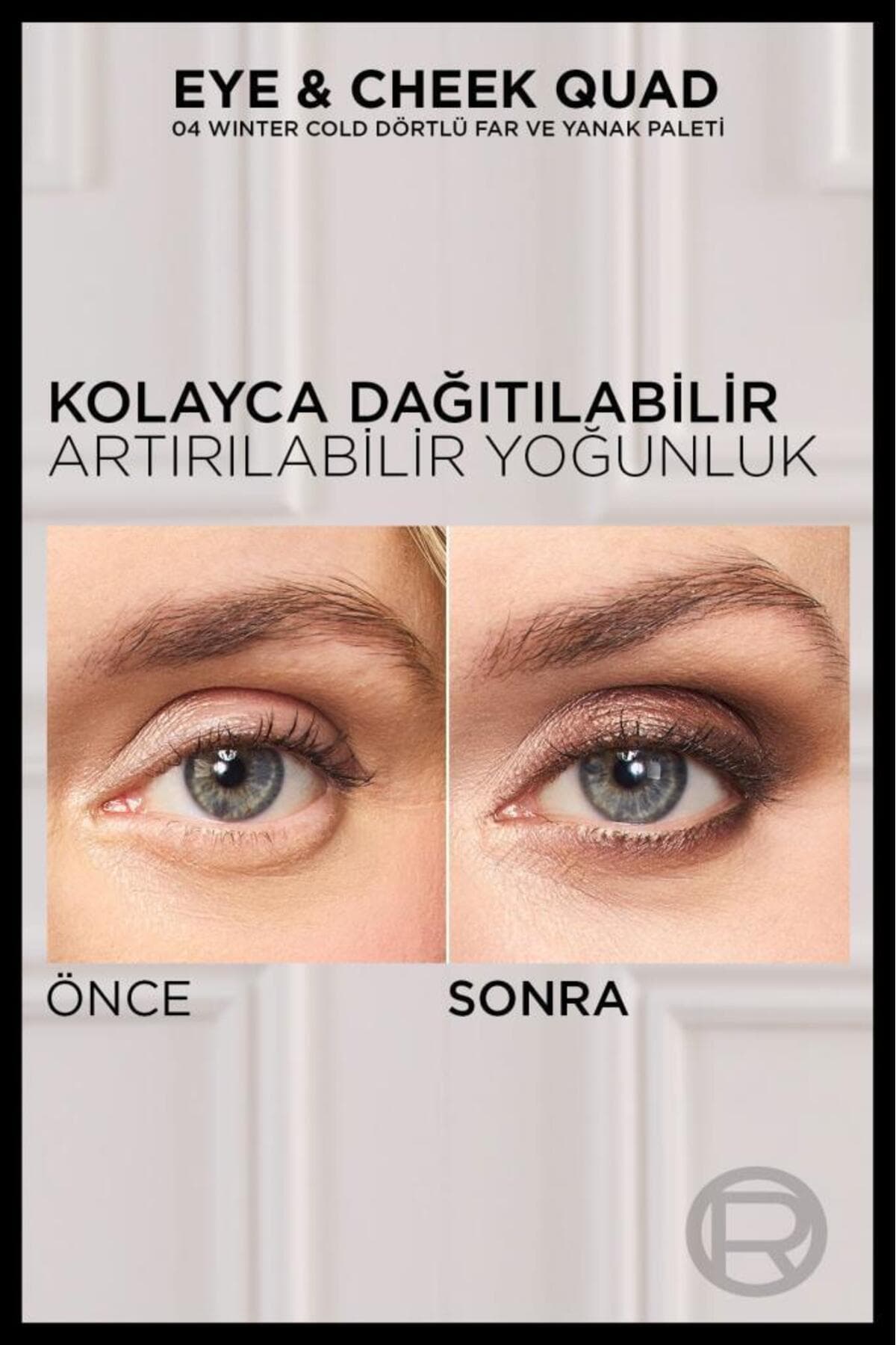 پالت سایه چشم و رژگونه L'Oreal Paris مدل 04 زمستانی سرد پالت سایه چشم و رژگونه L'Oreal Paris مدل 04 زمستانی سرد