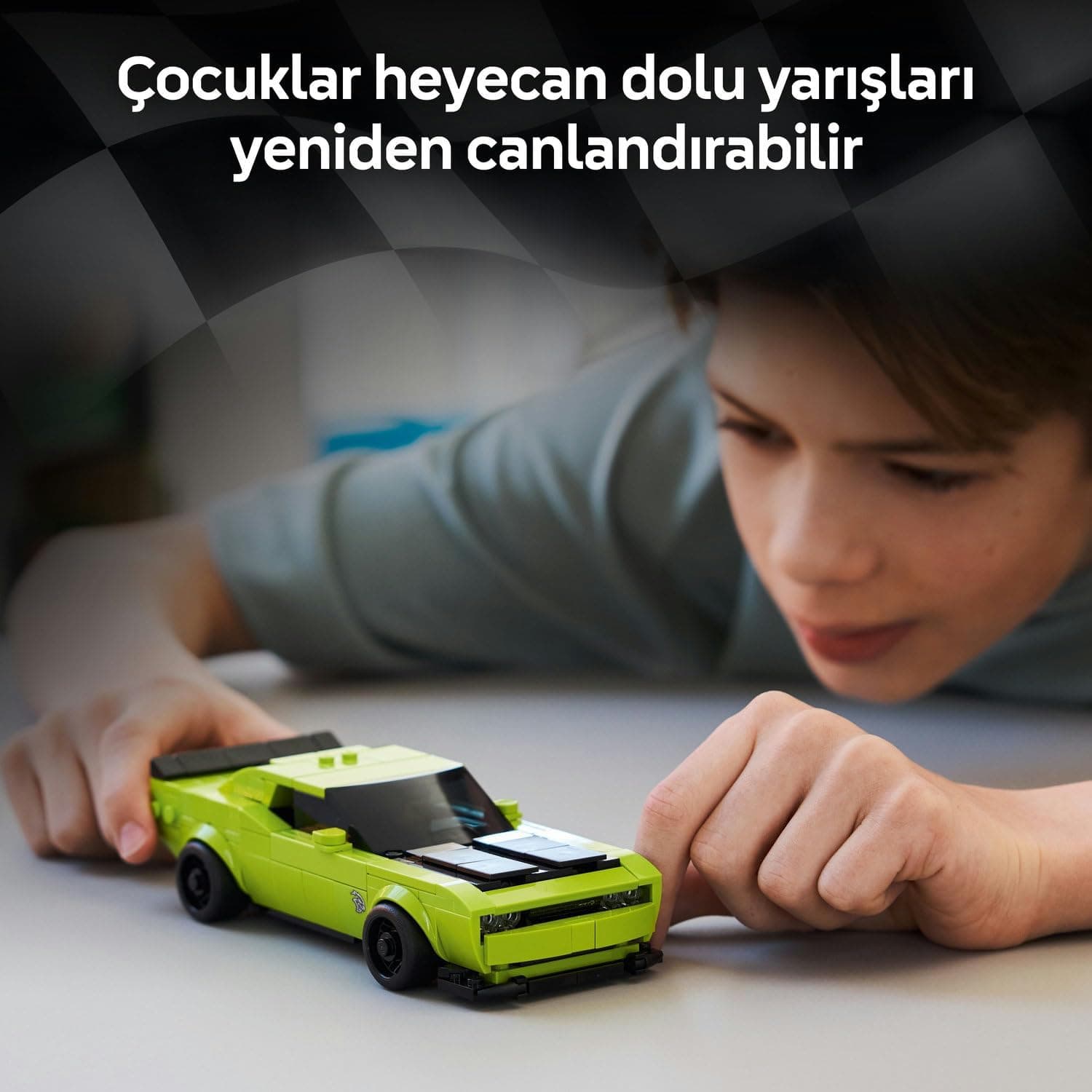 لگو Speed Champions Dodge Challenger SRT Hellcat مدل 77237 لگو Speed Champions Dodge Challenger SRT Hellcat مدل 77237