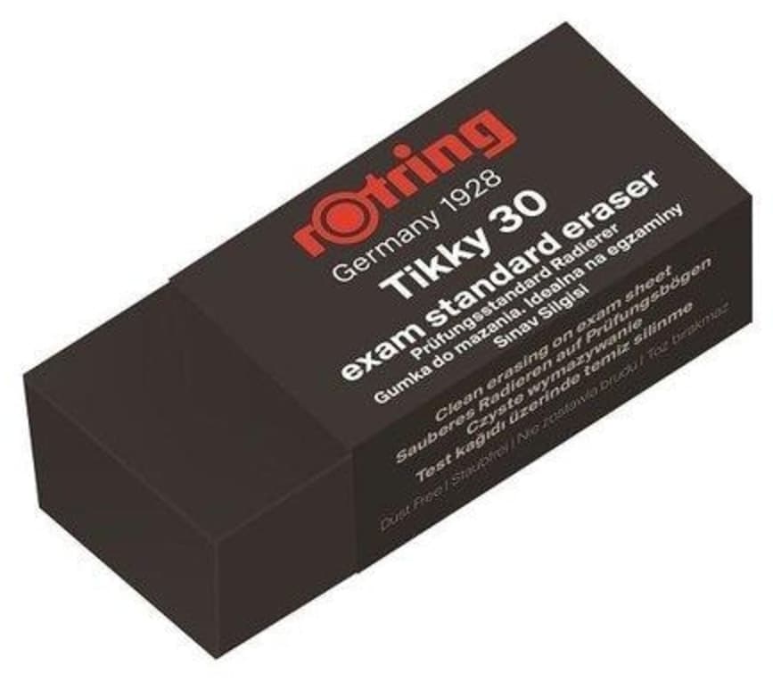پاککن آزمون مشکی Rotring مدل Tikky 30 پاککن آزمون مشکی Rotring مدل Tikky 30