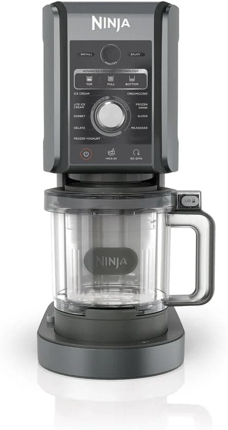 دستگاه بستنی و فروزن Ninja CREAMi Deluxe 10-in-1 مدل NC502EU دستگاه بستنی و فروزن Ninja CREAMi Deluxe 10-in-1 مدل NC502EU