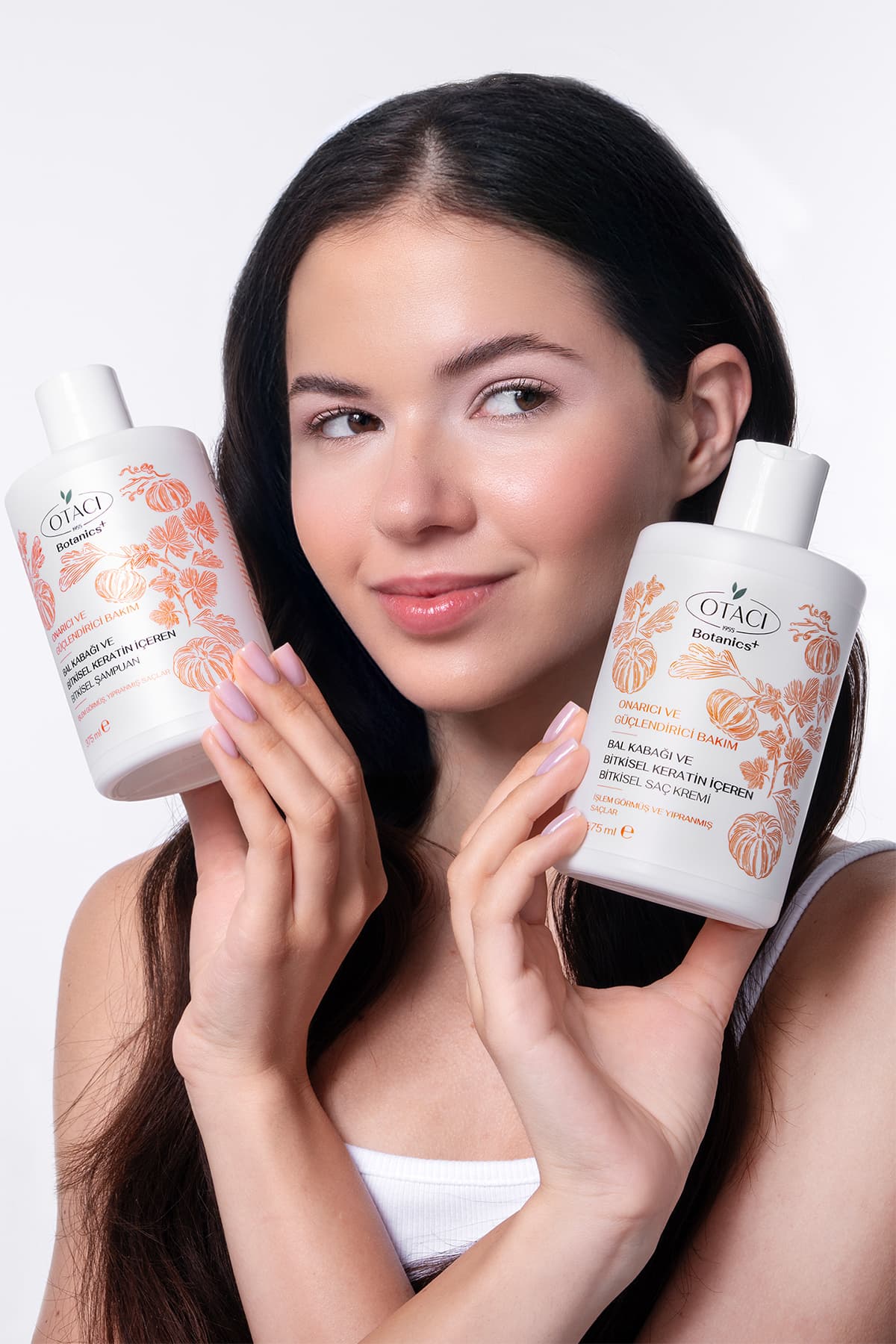شامپو زنانه Otacı Botanics+ ترمیمکننده و تقویتکننده با کدو و کراتین گیاهی شامپو زنانه Otacı Botanics+ ترمیمکننده و تقویتکننده با کدو و کراتین گیاهی