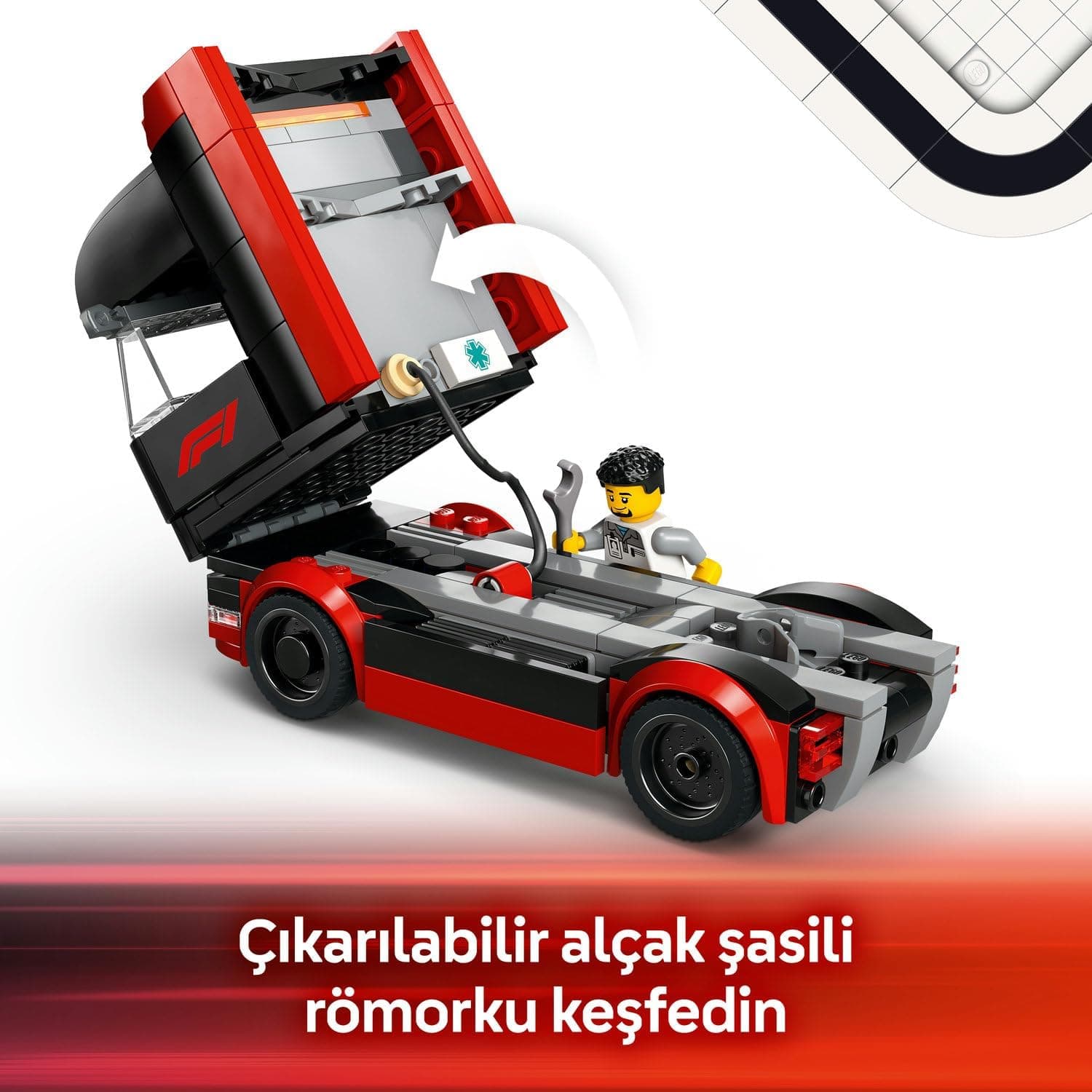 لگو City کامیون F1 با ماشینهای RB20 و AMR24 مدل 60445 لگو City کامیون F1 با ماشینهای RB20 و AMR24 مدل 60445