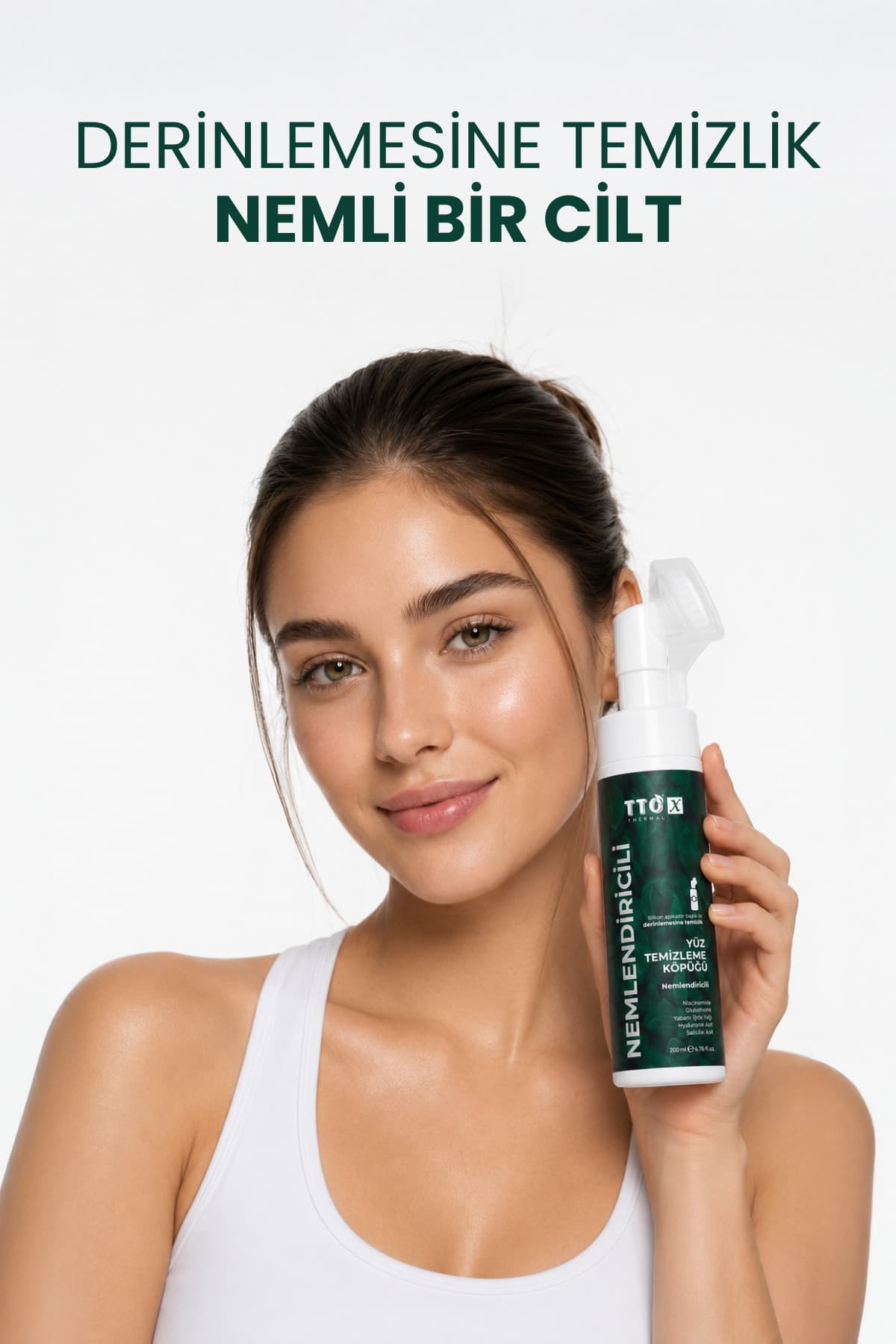 فوم شستوشوی صورت مناسب انواع پوست TTO مرطوبکننده حاوی اسید هیالورونیک 200 ml فوم شستوشوی صورت مناسب انواع پوست TTO مرطوبکننده حاوی اسید هیالورونیک 200 ml
