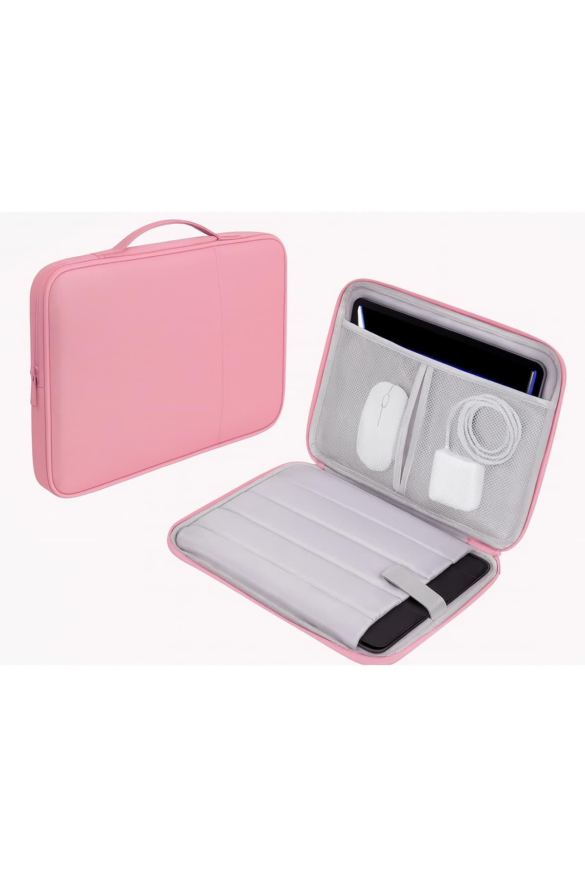 کیف حمل لپتاپ و تبلت DysCase سازگار با Macbook Air Pro M2، M1، iPad و نوتبوک 14 اینچ کیف حمل لپتاپ و تبلت DysCase سازگار با Macbook Air Pro M2، M1، iPad و نوتبوک 14 اینچ