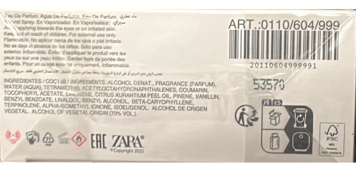 عطر زنانه Zara Red Temptation Tobacco Extrait de Parfum 50 ML عطر زنانه Zara Red Temptation Tobacco Extrait de Parfum 50 ML