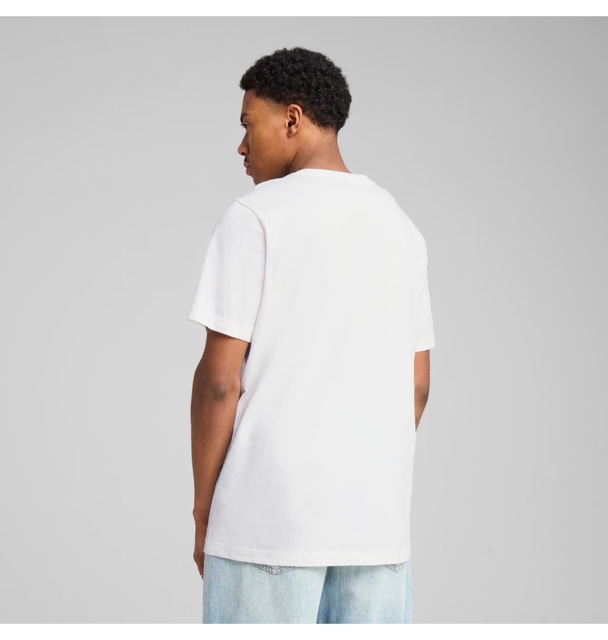 تیشرت مردانه Puma سفید مدل Essentials No 1 Logo تیشرت مردانه Puma سفید مدل Essentials No 1 Logo