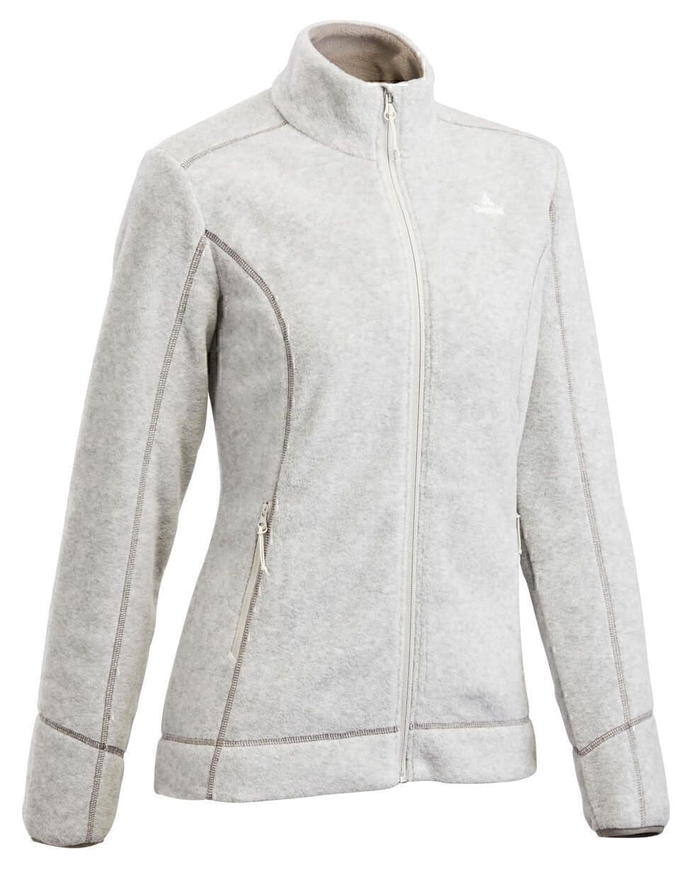 پولار زنانه Decathlon اوتدور خاکستری مدل MH120 پولار زنانه Decathlon اوتدور خاکستری مدل MH120
