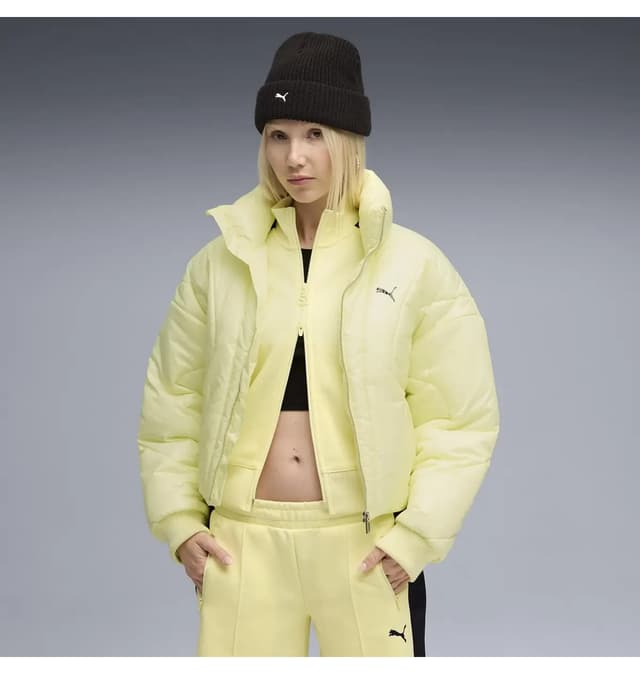 مونت زنانه Puma زرد Dare to Puffer مونت زنانه Puma زرد Dare to Puffer