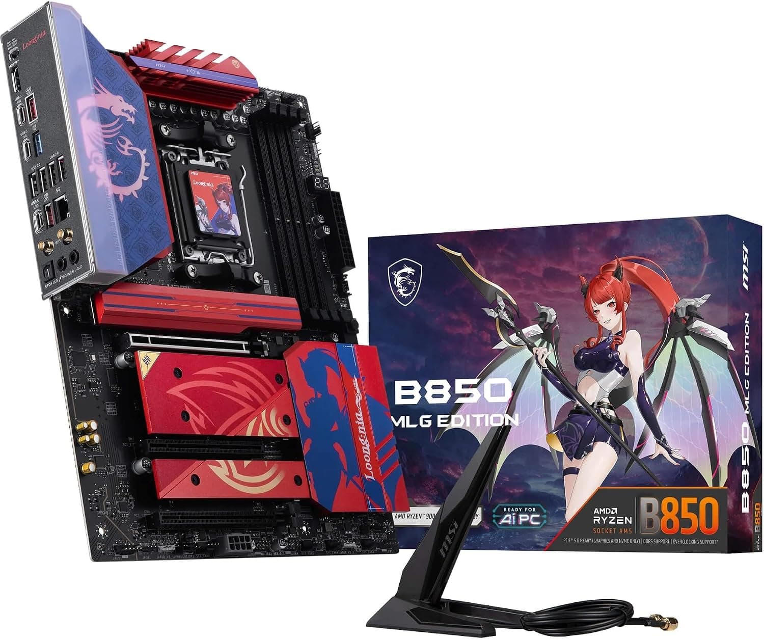 مادربرد MSI ATX با سوکت AM5 مدل B850 Gaming Plus WIFI6E مادربرد MSI ATX با سوکت AM5 مدل B850 Gaming Plus WIFI6E