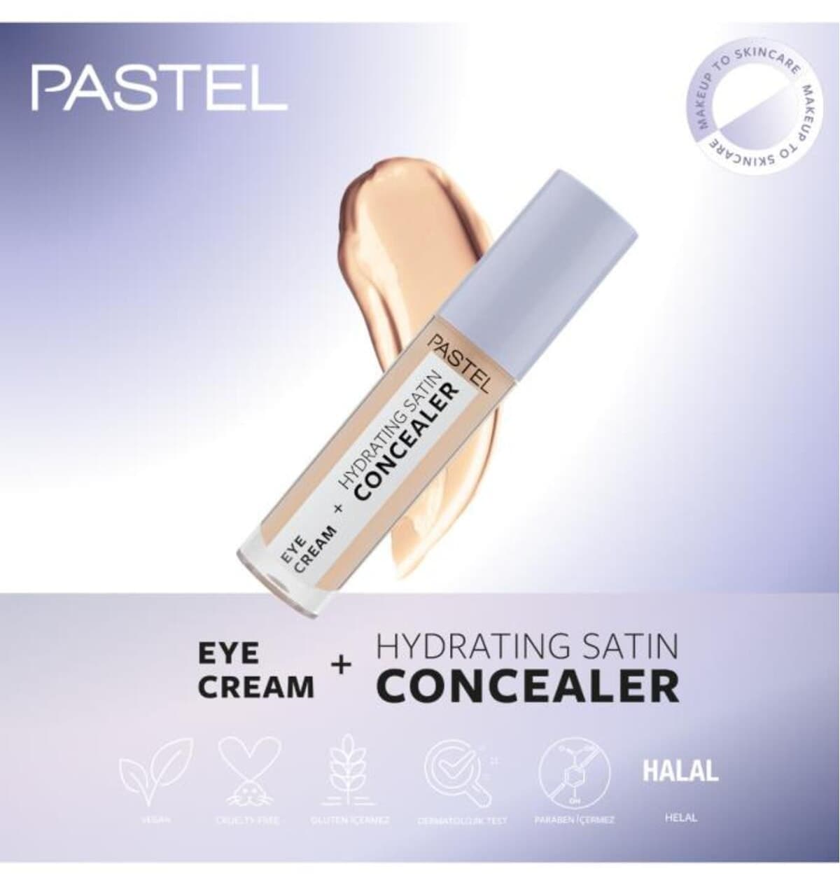 کرم دور چشم و کانسیلر Pastel آبرسان ساتن رنگ عاجی 62 کرم دور چشم و کانسیلر Pastel آبرسان ساتن رنگ عاجی 62