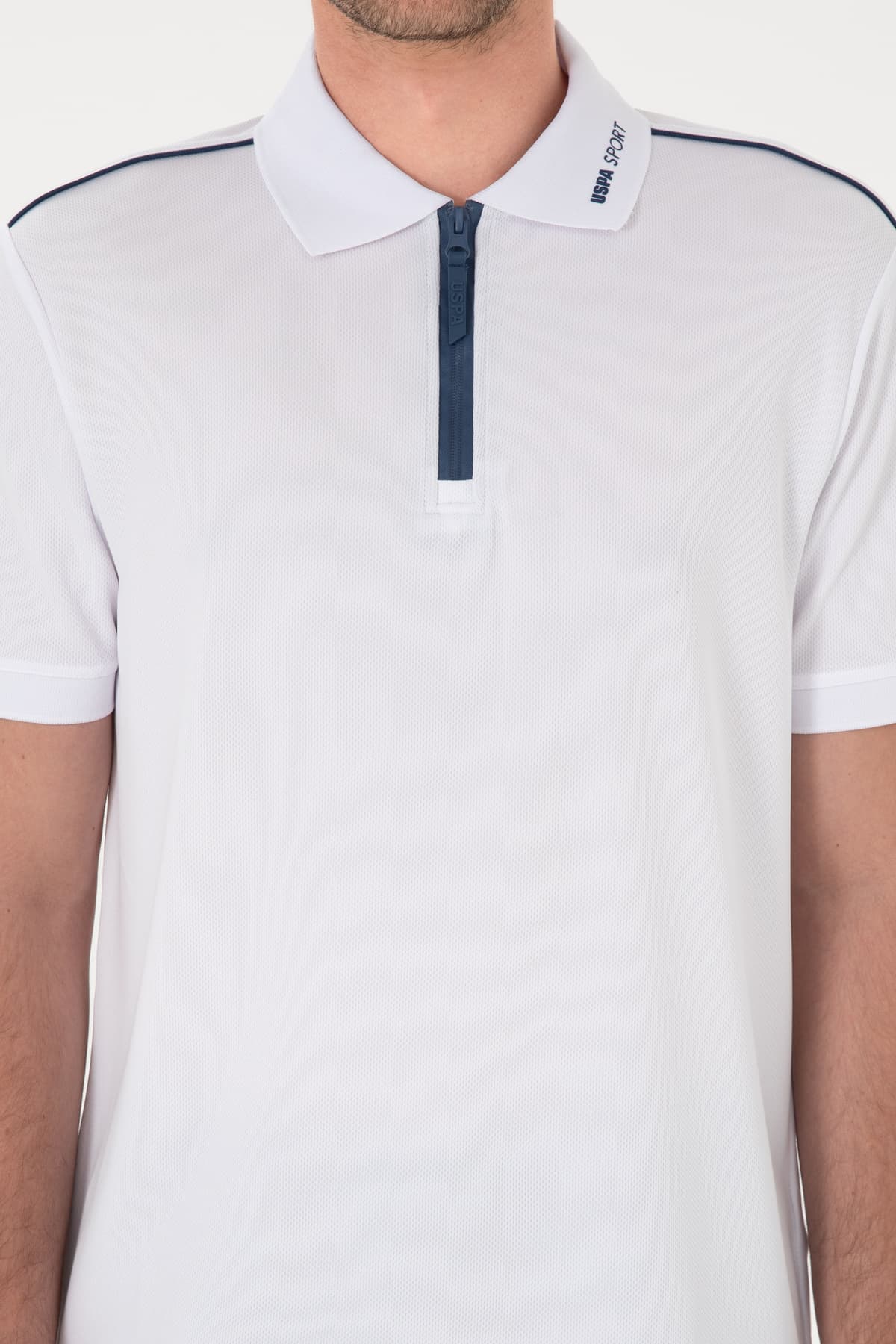 تیشرت مردانه U.S. Polo Assn. فیت معمولی یقه پولو سفید مدل 50299560-VR013 تیشرت مردانه U.S. Polo Assn. فیت معمولی یقه پولو سفید مدل 50299560-VR013