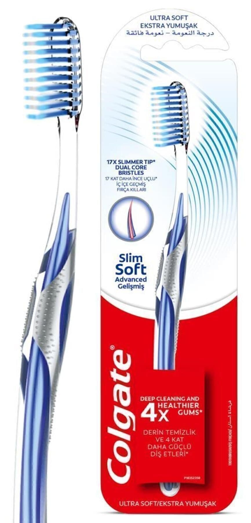 مسواک Colgate میکرو نازک تمیزکننده عمیق فوق نرم مسواک Colgate میکرو نازک تمیزکننده عمیق فوق نرم