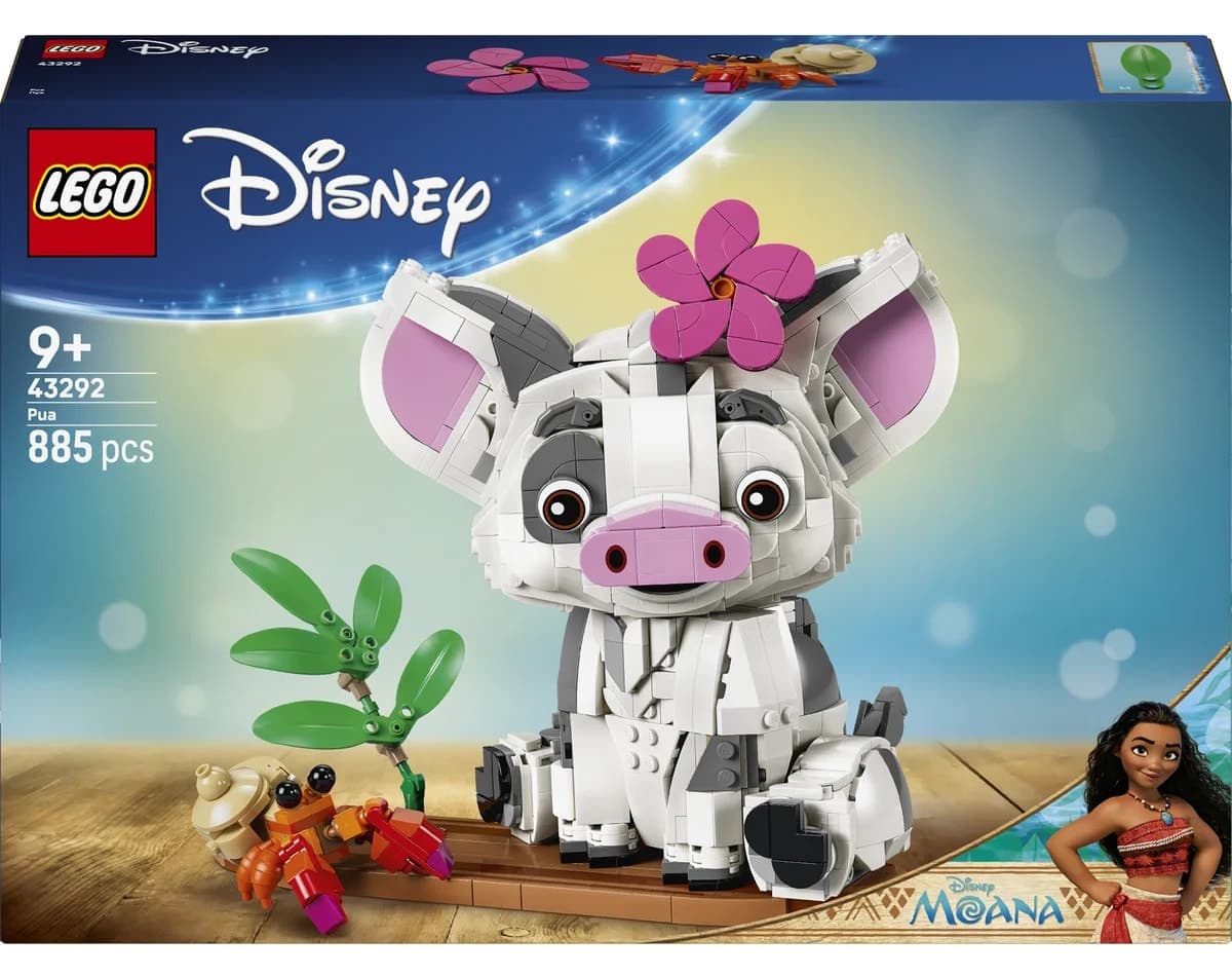 لگو Disney Moana Pua کودکان ۹ سال به بالا مدل 43292 با ۸۸۵ قطعه لگو Disney Moana Pua کودکان ۹ سال به بالا مدل 43292 با ۸۸۵ قطعه