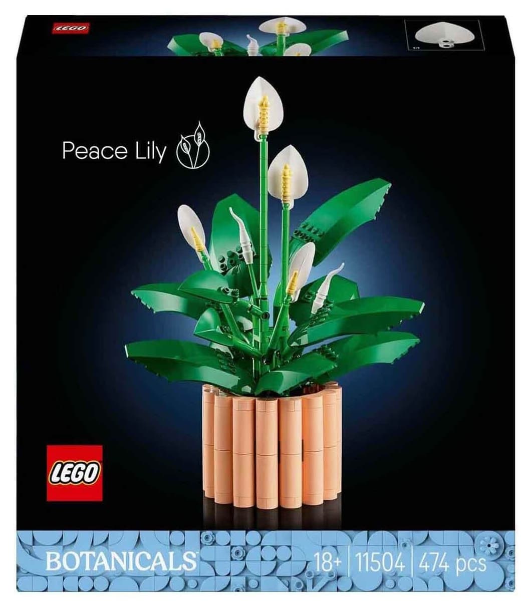 لگو Botanicals گل صلح مدل 11504 لگو Botanicals گل صلح مدل 11504