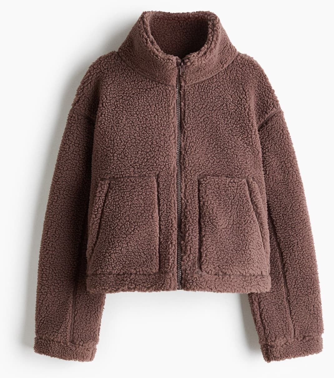 ژاکت ورزشی زنانه H&M پلوش گرمکننده ژاکت ورزشی زنانه H&M پلوش گرمکننده