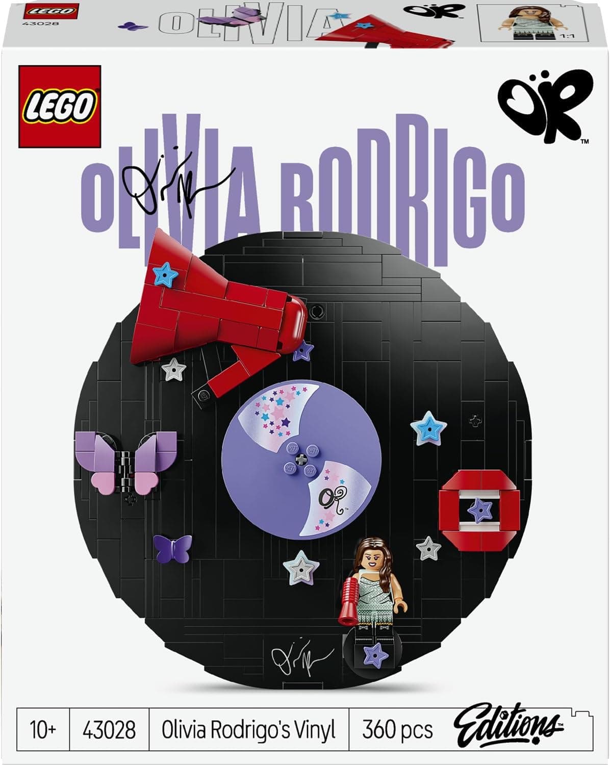 لگو Editions صفحه گرامافون Olivia Rodrigo مدل 43028 لگو Editions صفحه گرامافون Olivia Rodrigo مدل 43028