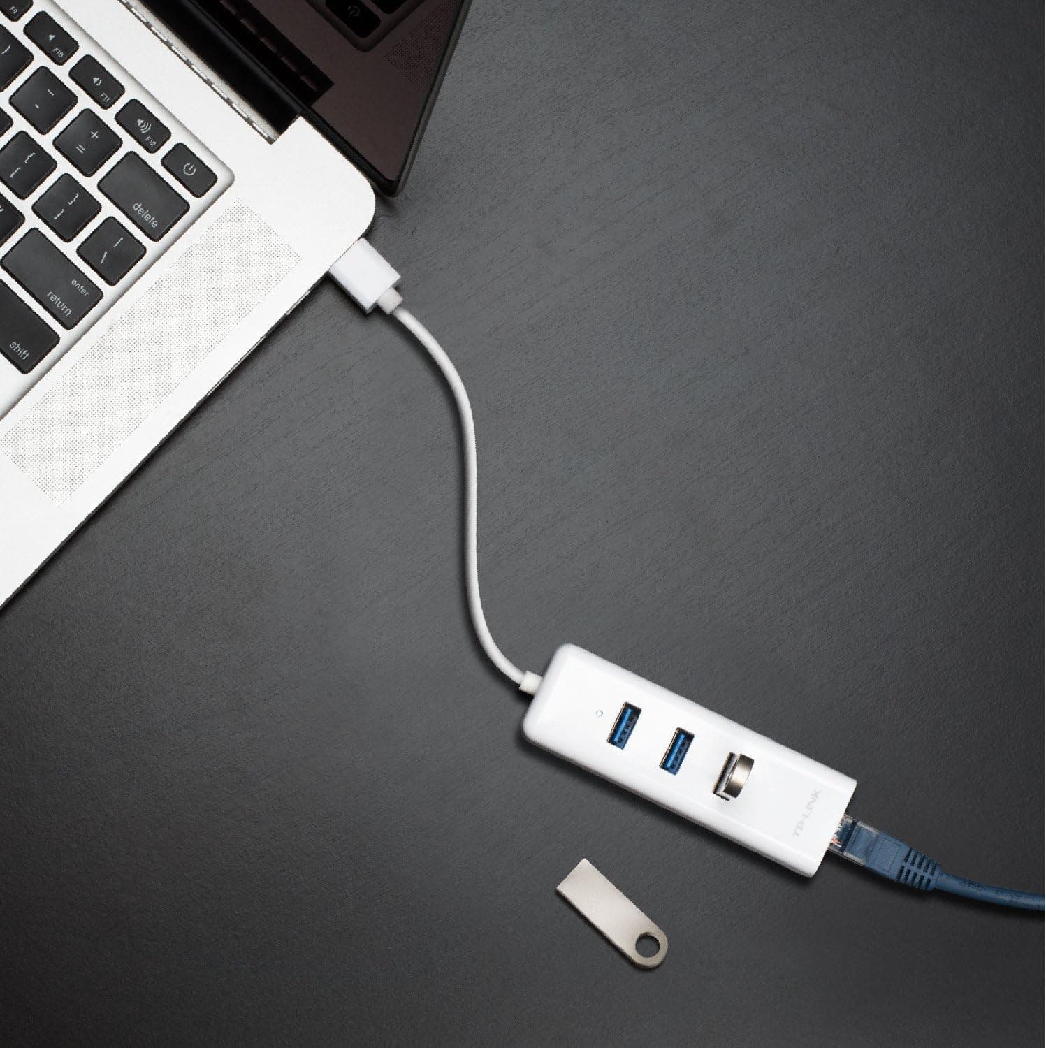 هاب USB 3.0 سه پورت TP-Link آداپتور اترنت گیگابیتی مدل UE330 سفید هاب USB 3.0 سه پورت TP-Link آداپتور اترنت گیگابیتی مدل UE330 سفید
