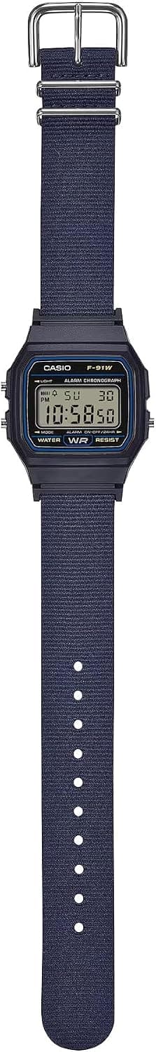 ساعت مچی Casio سرمهای مدل F-91 ساعت مچی Casio سرمهای مدل F-91