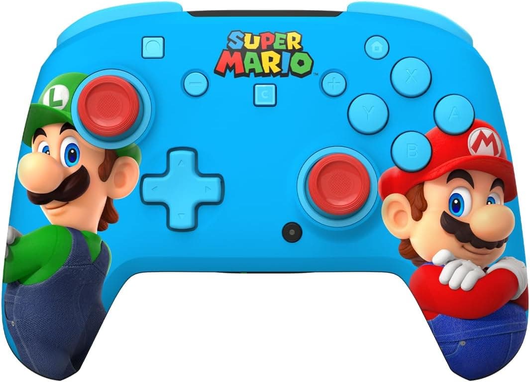هدست بیسیم Turtle Beach مدل Rematch Wireless NS Mario & Luigi (Switch 2) هدست بیسیم Turtle Beach مدل Rematch Wireless NS Mario & Luigi (Switch 2)
