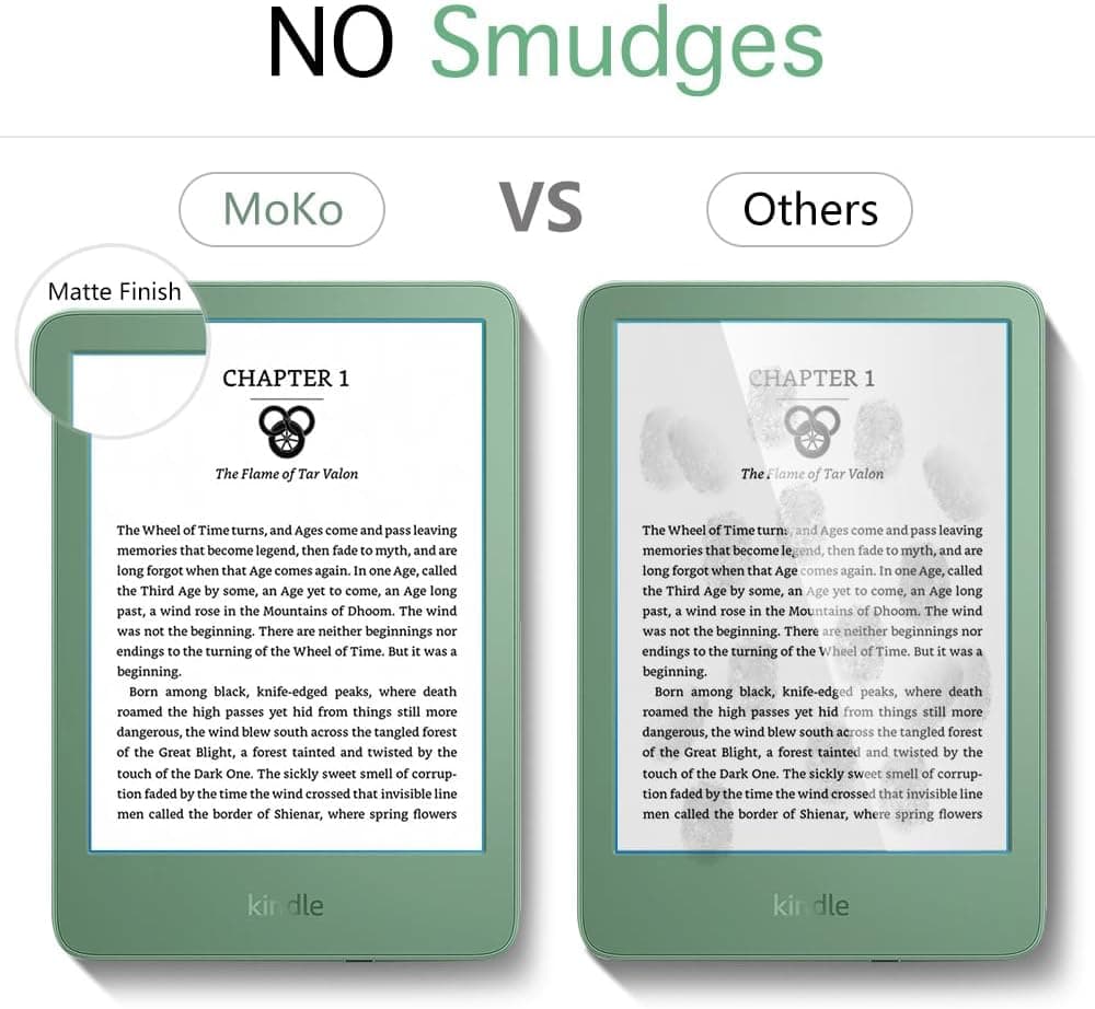 محافظ صفحهنمایش Kindle 6" MoKo ضدبازتاب بسته 2 عددی مدل 11th Gen. 2024/2022 محافظ صفحهنمایش Kindle 6" MoKo ضدبازتاب بسته 2 عددی مدل 11th Gen. 2024/2022